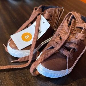 Cat and Jack Brown Kids Shoes